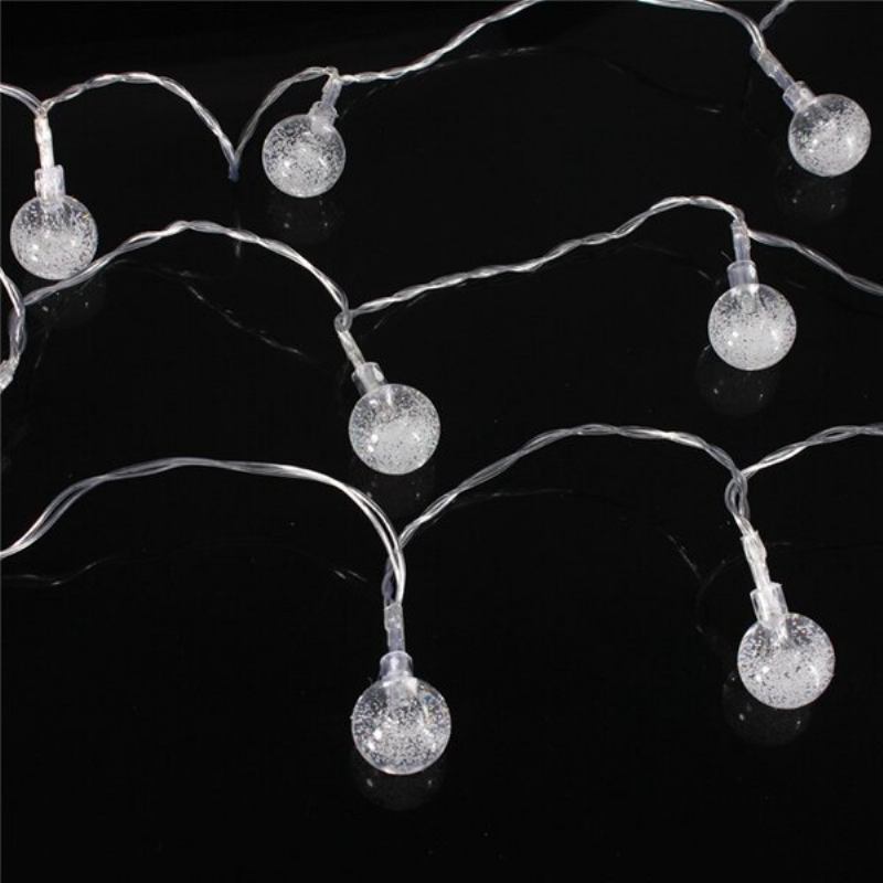 3m 20led Μπαταρία Bubble Ball Fairy String Lights Garden Party Χριστουγεννιάτικη Διακόσμηση Σπιτιού