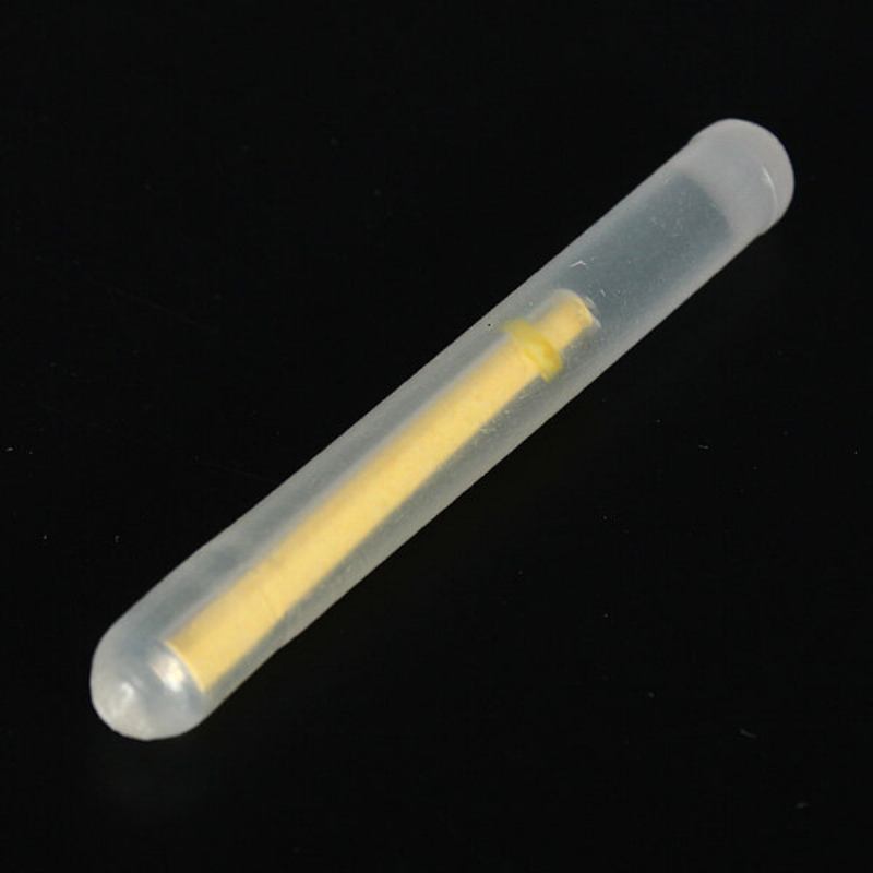 5/100x Fishing Fluorescent Lightstick Light Night Float Clip On Dark Glow Sticks