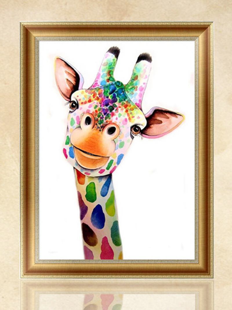 5d Diy Cross Stitch Diamond Giraffes Embroidery Ζωγραφική Διακόσμηση Σπιτιού