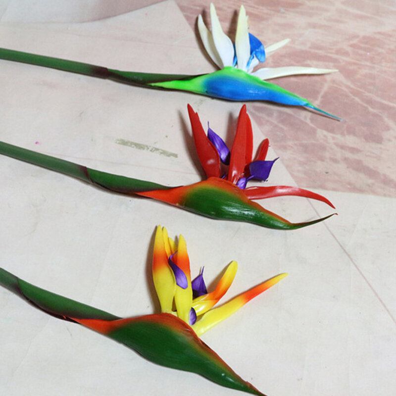 70/90 cm Σιλικόνη Bird Of Paradise Τεχνητό Λουλούδι Οικογενειακό Διακόσμηση Σπιτιού Σαλόνι