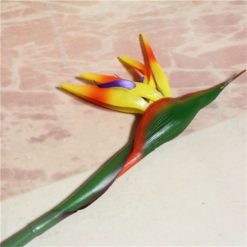 70/90 cm Σιλικόνη Bird Of Paradise Τεχνητό Λουλούδι Οικογενειακό Διακόσμηση Σπιτιού Σαλόνι