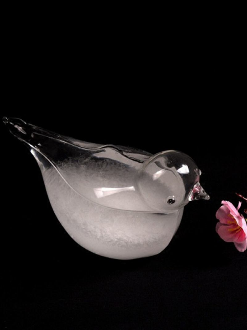 7.5x10cm Creative Bird Shape Forecast Storm Glass Novel Διακόσμηση Σπιτιού