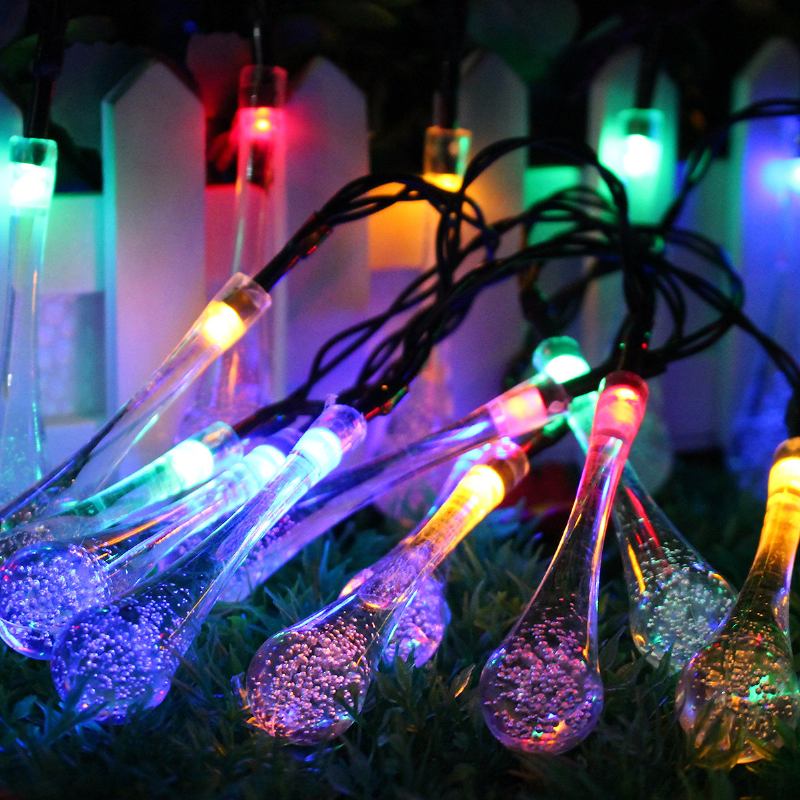 7m 50 Led Μπαταρία Bubble Ball Fairy String Lights Garden Party Χριστουγεννιάτικη Διακόσμηση Σπιτιού