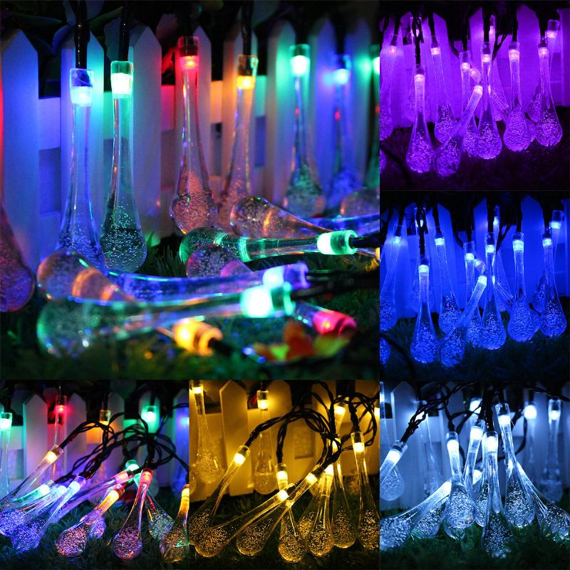 7m 50 Led Μπαταρία Bubble Ball Fairy String Lights Garden Party Χριστουγεννιάτικη Διακόσμηση Σπιτιού