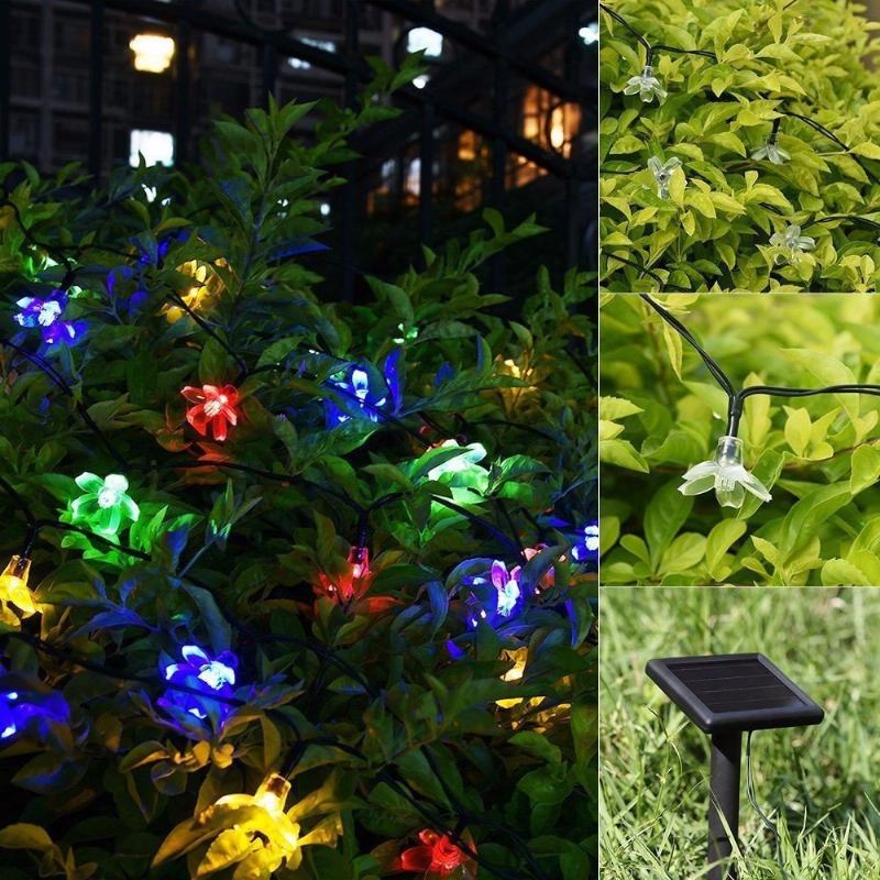 7m 50 Led Outdoor Solar String Light Ip65 Αδιάβροχο Μονοπάτι Κήπου Λαμπτήρα Τοπίου Διακόσμηση Πάρτι Σπιτιού