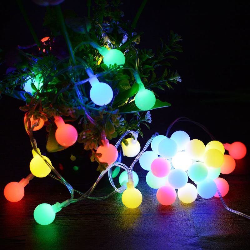 Arilux® Battery Powered 6m 40leds Globe Ball Fairy String Lights Για Χριστουγεννιάτικη Διακόσμηση Βεράντας