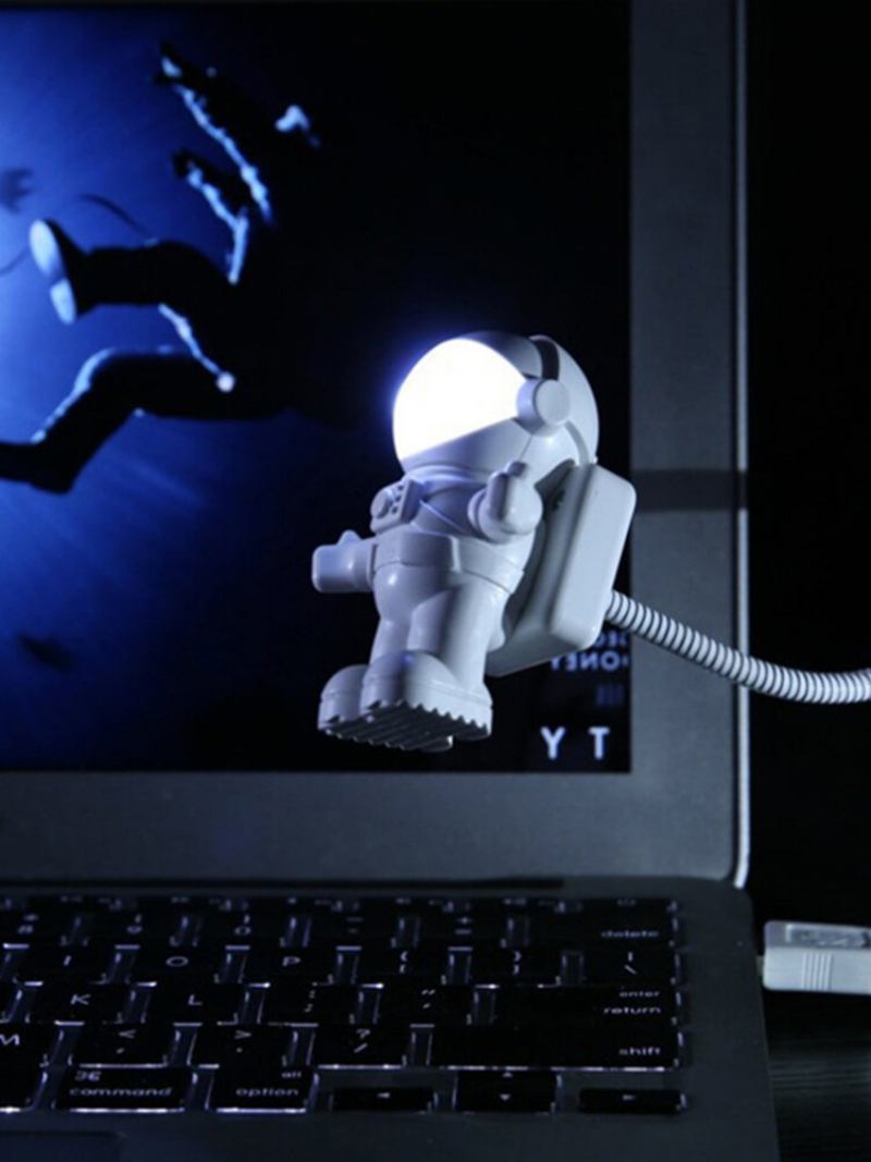 Astronaut Night Light Led Usb Creative Usb Book Φωτιστικό Γραφείου Υπολογιστή