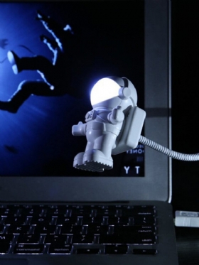 Astronaut Night Light Led Usb Creative Usb Book Φωτιστικό Γραφείου Υπολογιστή