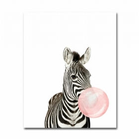 Aussie Style Funny Koala Bear Zebra Canvas Poster Νηπιαγωγείο Τέχνη Τοίχου Εκτύπωση Διακόσμηση Βρεφικού Δωματίου