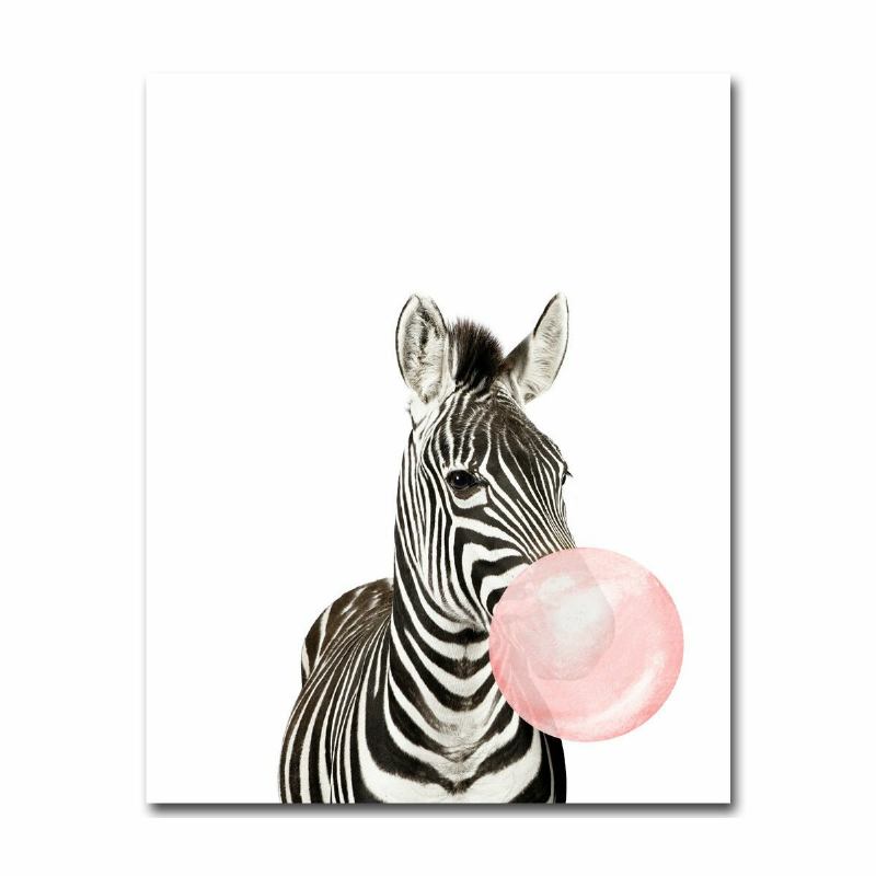 Aussie Style Funny Koala Bear Zebra Canvas Poster Νηπιαγωγείο Τέχνη Τοίχου Εκτύπωση Διακόσμηση Βρεφικού Δωματίου