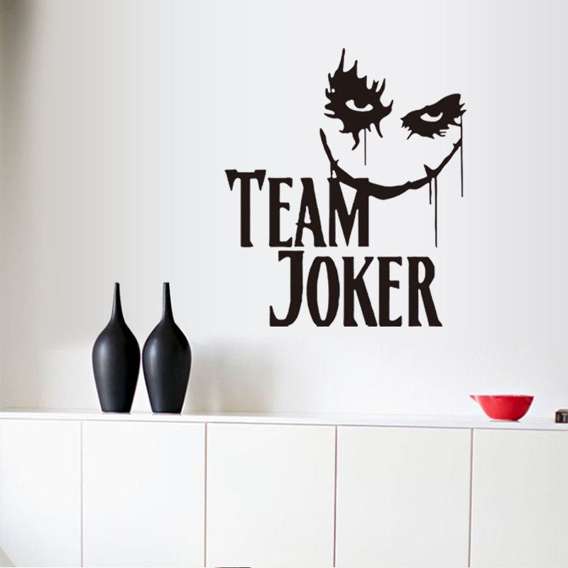 Αυτοκόλλητο Τοίχου Miico Team Joker Halloween Διακόσμηση Αποκριών Δωματίου