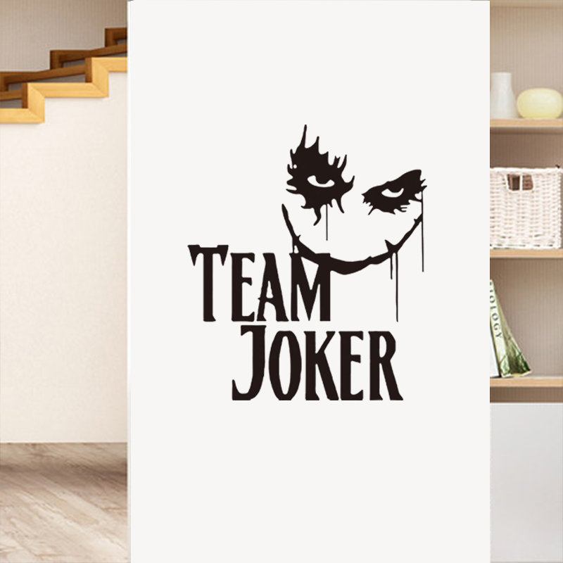 Αυτοκόλλητο Τοίχου Miico Team Joker Halloween Διακόσμηση Αποκριών Δωματίου