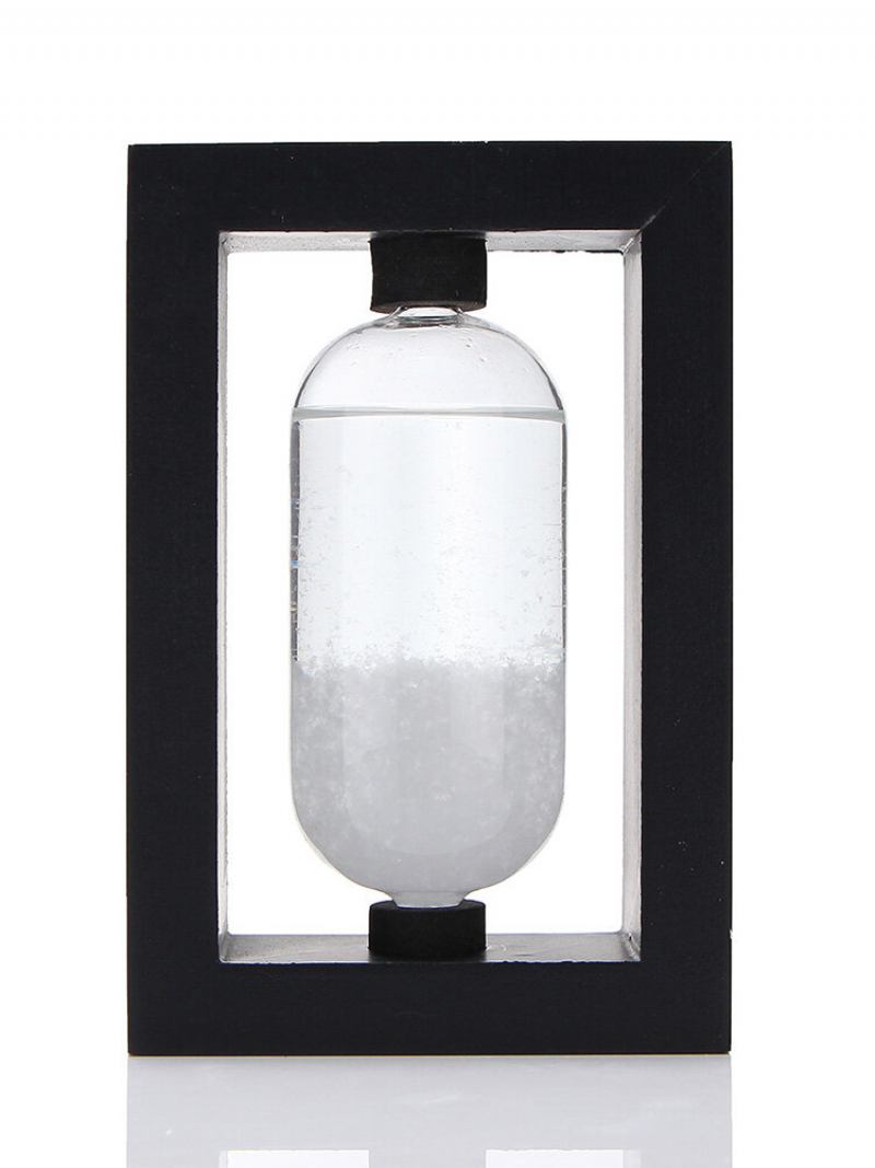 Creative Water Drop Shape Storm Glass Με Μυθιστόρημα Πλαίσιο Διακόσμηση Σπιτιού