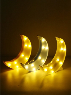 Cute Moon Light Night Led Φωτιστικό Τοίχου Μπαταρίας Παιδικό Υπνοδωμάτιο Διακόσμηση Σπιτιού