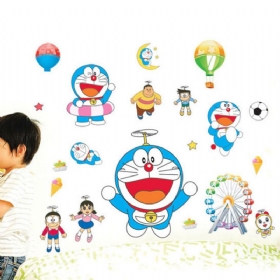 Doraemon Αδιάβροχα Αυτοκόλλητα Ιαπωνικά Anime Cartoon Για Παιδιά Roon Διακόσμηση