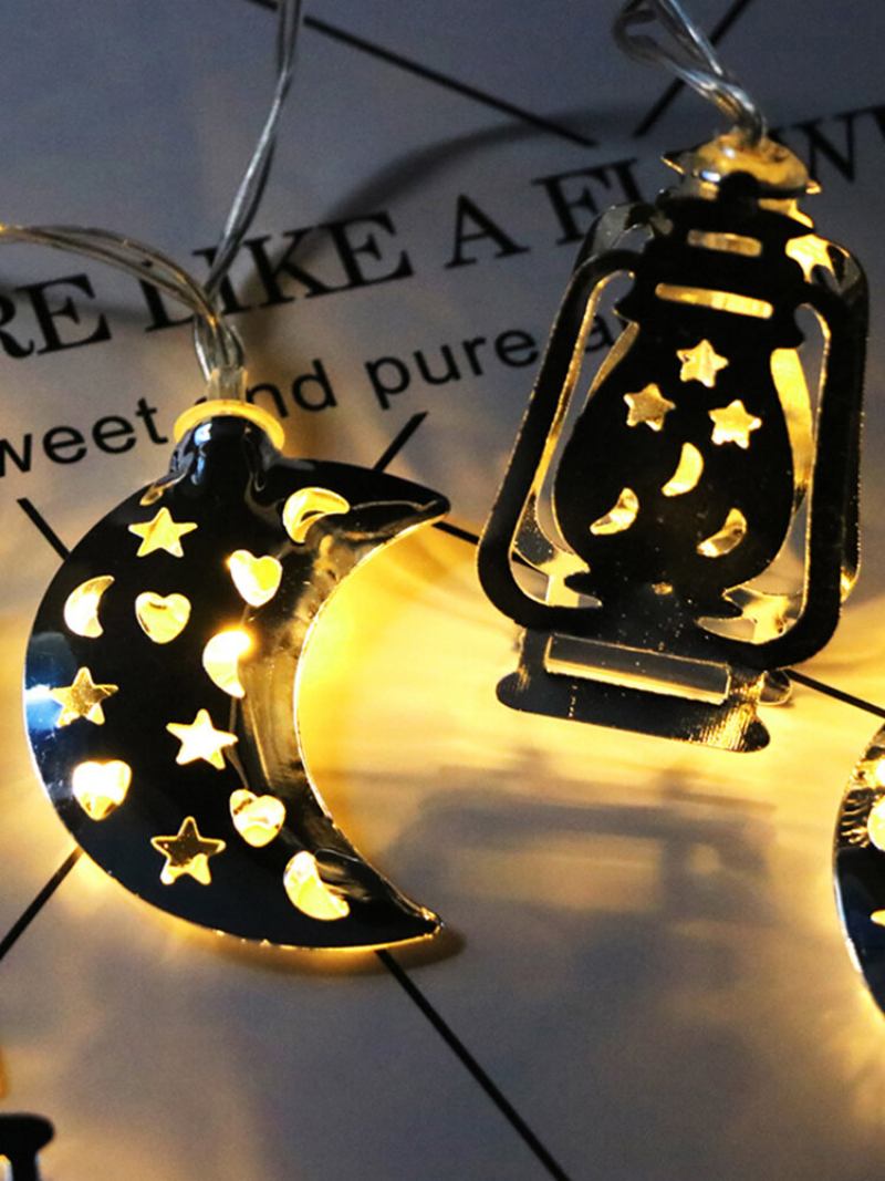 Eid Ramadan Mubarak Led Fairy String Lights Μουσουλμανικό Ισλαμικό Κόμμα Δώρο Διακόσμησης