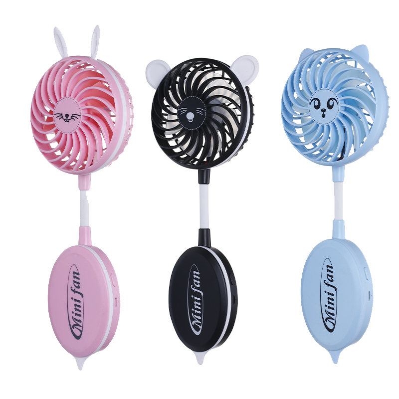 Loskii Lf-092 Mini Usb Handheld Standy Fan Summer Cooling Protable Travel Outdoor Fan