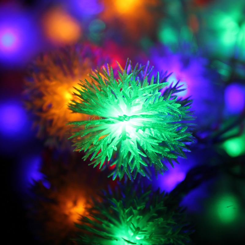 Μπαταρία 4m 40led Snowflake Bling Fairy String Lights Χριστουγεννιάτικο Υπαίθριο Πάρτι Διακόσμησης Σπιτιού