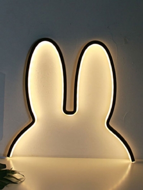 Παιδική Διακόσμηση Ins Nordic Style Creative Led Lamp Rabbit Night Light