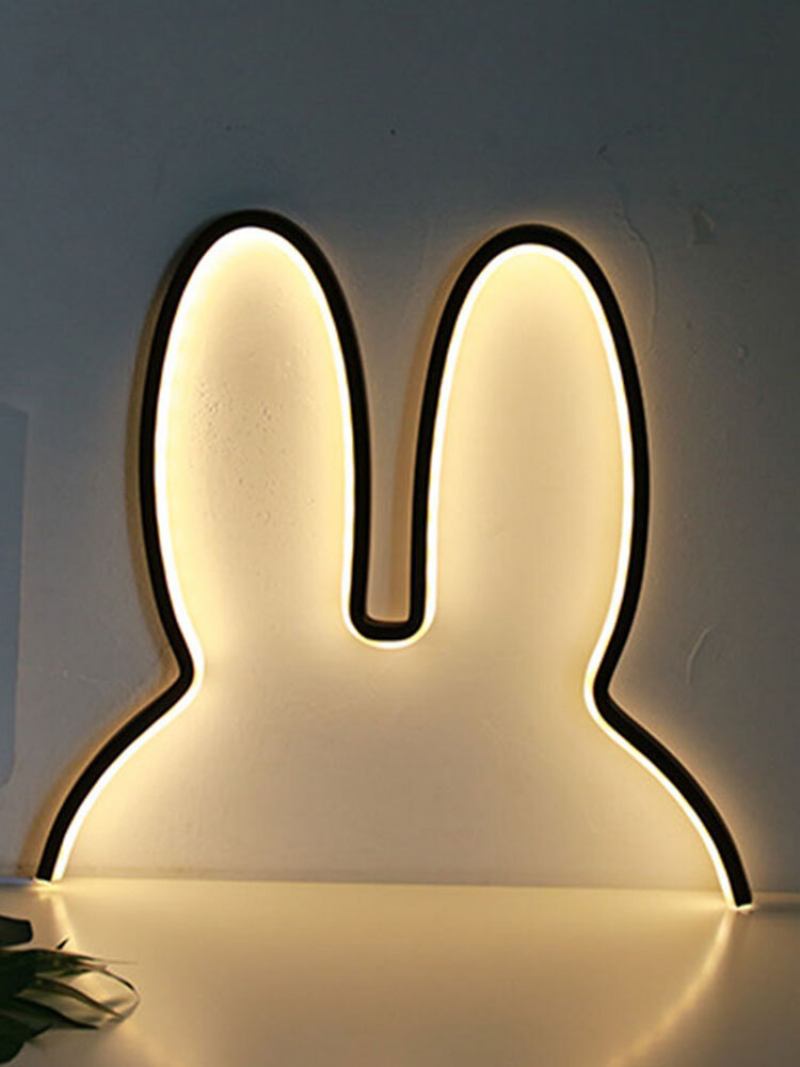 Παιδική Διακόσμηση Ins Nordic Style Creative Led Lamp Rabbit Night Light