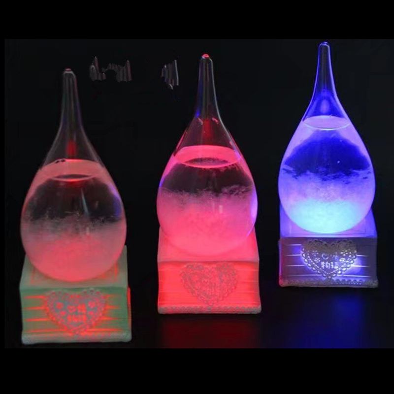 Πρόγνωση Καιρού Crystal Drop Water Shape Storm Glass Διακόσμηση Σπιτιού Χριστουγεννιάτικα Δώρα