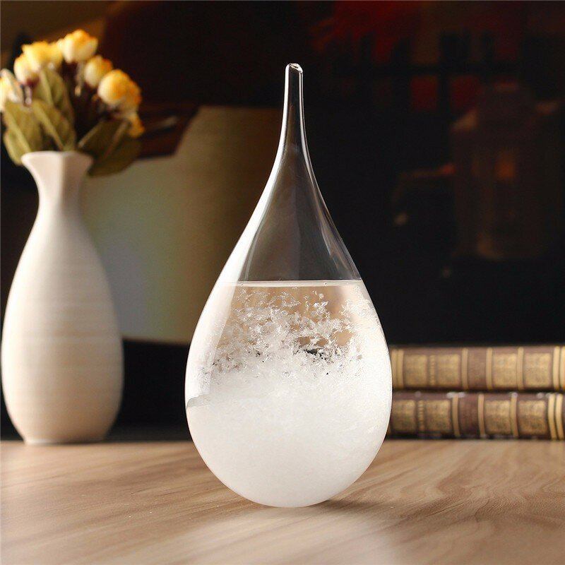 Πρόγνωση Καιρού Crystal Drops Water Shape Storm Glass Διακόσμηση Σπιτιού Χριστουγεννιάτικο Δώρο