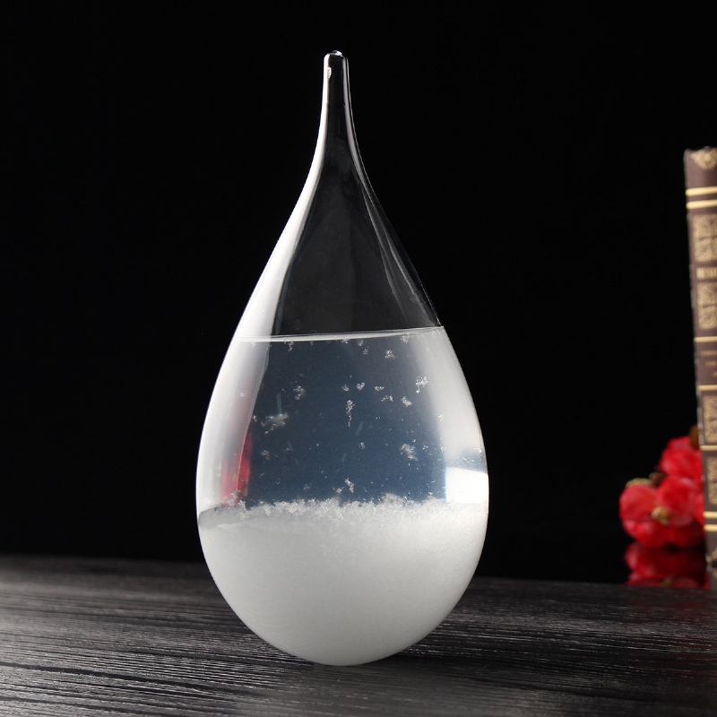 Πρόγνωση Καιρού Crystal Drops Water Shape Storm Glass Διακόσμηση Σπιτιού Χριστουγεννιάτικο Δώρο