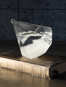 Πρόγνωση Καιρού Crystal Storm Glass Δημιουργική Διακόσμηση Σπιτιού Χριστουγεννιάτικο Δώρο Σε Σχήμα Διαμαντιού