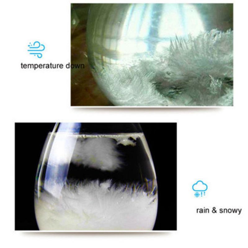 Πρόγνωση Καιρού Crystal Storm Glass Δημιουργική Διακόσμηση Σπιτιού Χριστουγεννιάτικο Δώρο Σε Σχήμα Διαμαντιού