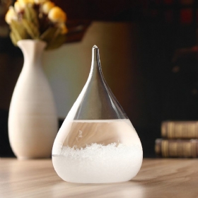 Πρόγνωση Καιρού Crystal Storm Glass Σαλόνι Διακόσμηση Σπιτιού Χριστουγεννιάτικο Δώρο