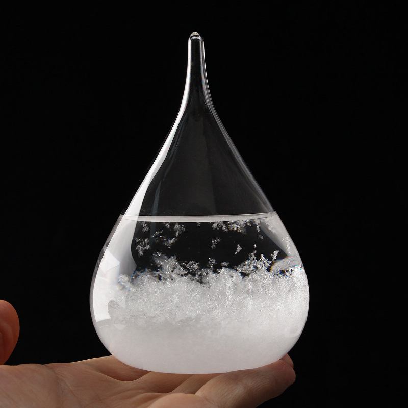 Πρόγνωση Καιρού Crystal Storm Glass Σαλόνι Διακόσμηση Σπιτιού Χριστουγεννιάτικο Δώρο