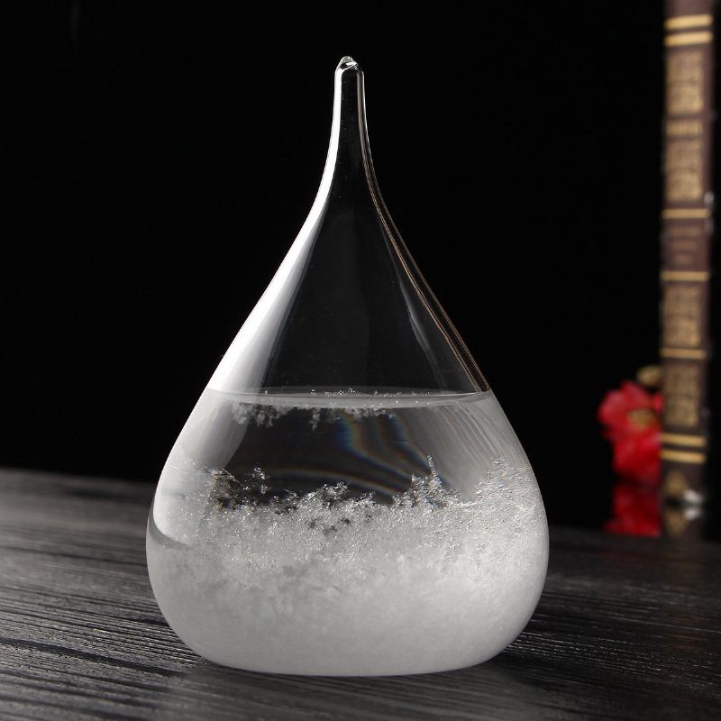 Πρόγνωση Καιρού Crystal Storm Glass Σαλόνι Διακόσμηση Σπιτιού Χριστουγεννιάτικο Δώρο