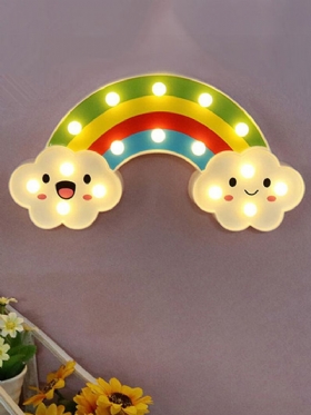 Smile Face Cloud Rainbow Led Φωτιστικό Νύχτας Κινουμένων Σχεδίων Νυχτερινό Μωρού Κομοδίνο Παιδικό Παιχνίδι Δώρου