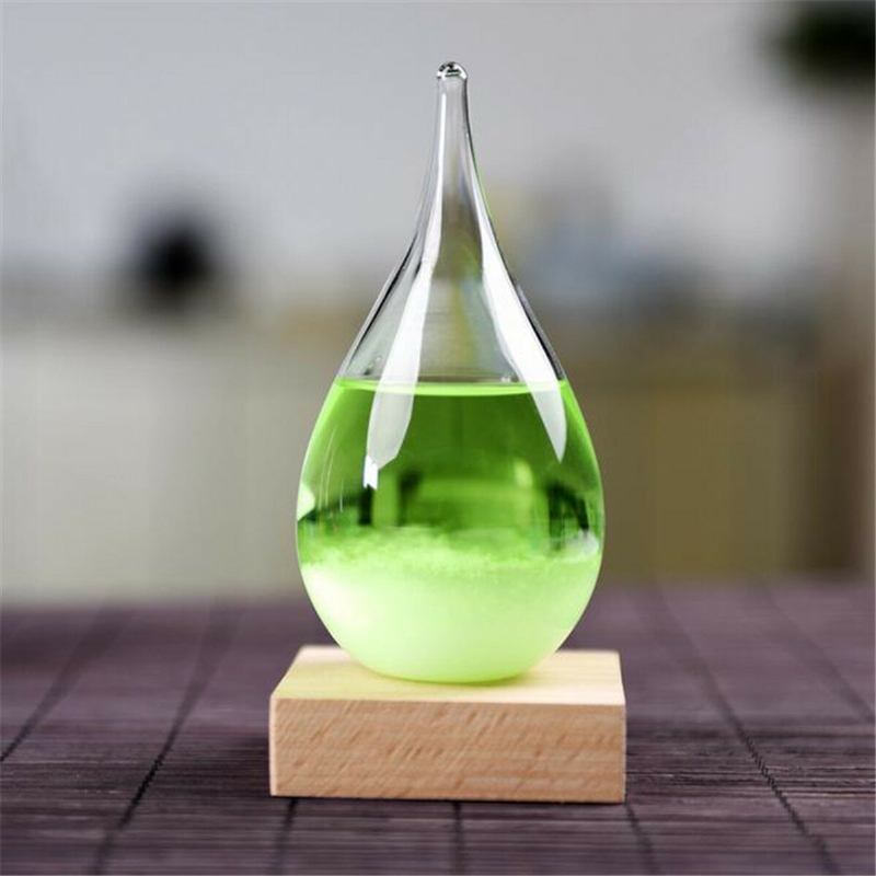 Water Storm Glass Bottle Πρόγνωση Καιρού Κρυστάλλινο Διακόσμηση Σπιτιού Χριστουγεννιάτικο Δώρο Drop Heartshape