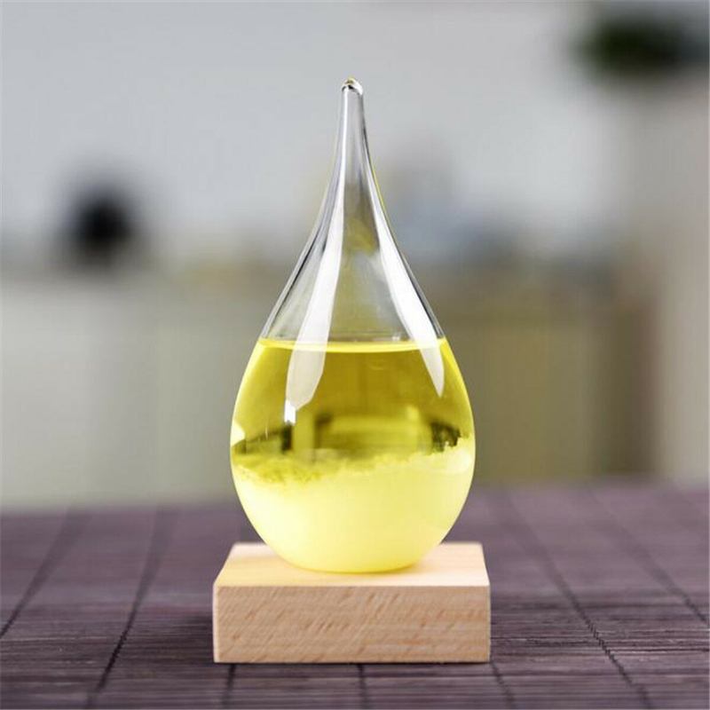 Water Storm Glass Bottle Πρόγνωση Καιρού Κρυστάλλινο Διακόσμηση Σπιτιού Χριστουγεννιάτικο Δώρο Drop Heartshape