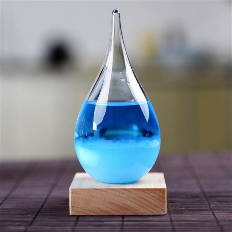 Water Storm Glass Bottle Πρόγνωση Καιρού Κρυστάλλινο Διακόσμηση Σπιτιού Χριστουγεννιάτικο Δώρο Drop Heartshape