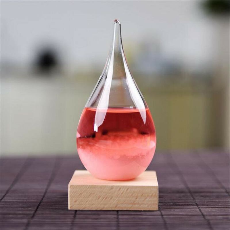 Water Storm Glass Bottle Πρόγνωση Καιρού Κρυστάλλινο Διακόσμηση Σπιτιού Χριστουγεννιάτικο Δώρο Drop Heartshape