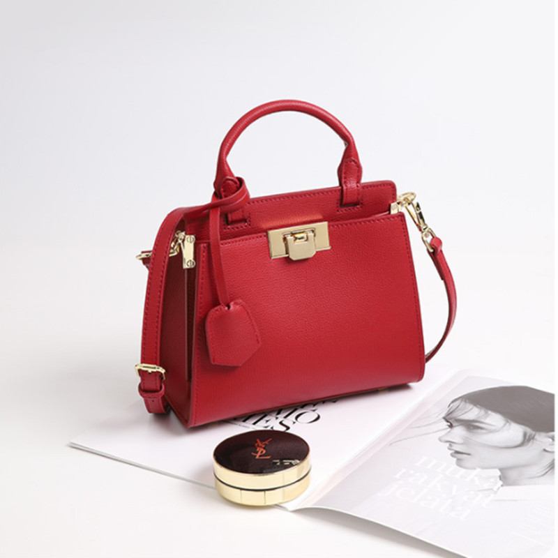 2023 European And American Fashion Shoulder Bag Big Bag Δερμάτινη Τσάντα Messenger Αγελάδας