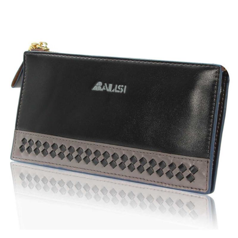 Ανδρικά Casual Business Long Zipper Wallet Leisure Cash Cards Πορτοφόλι Νομισμάτων