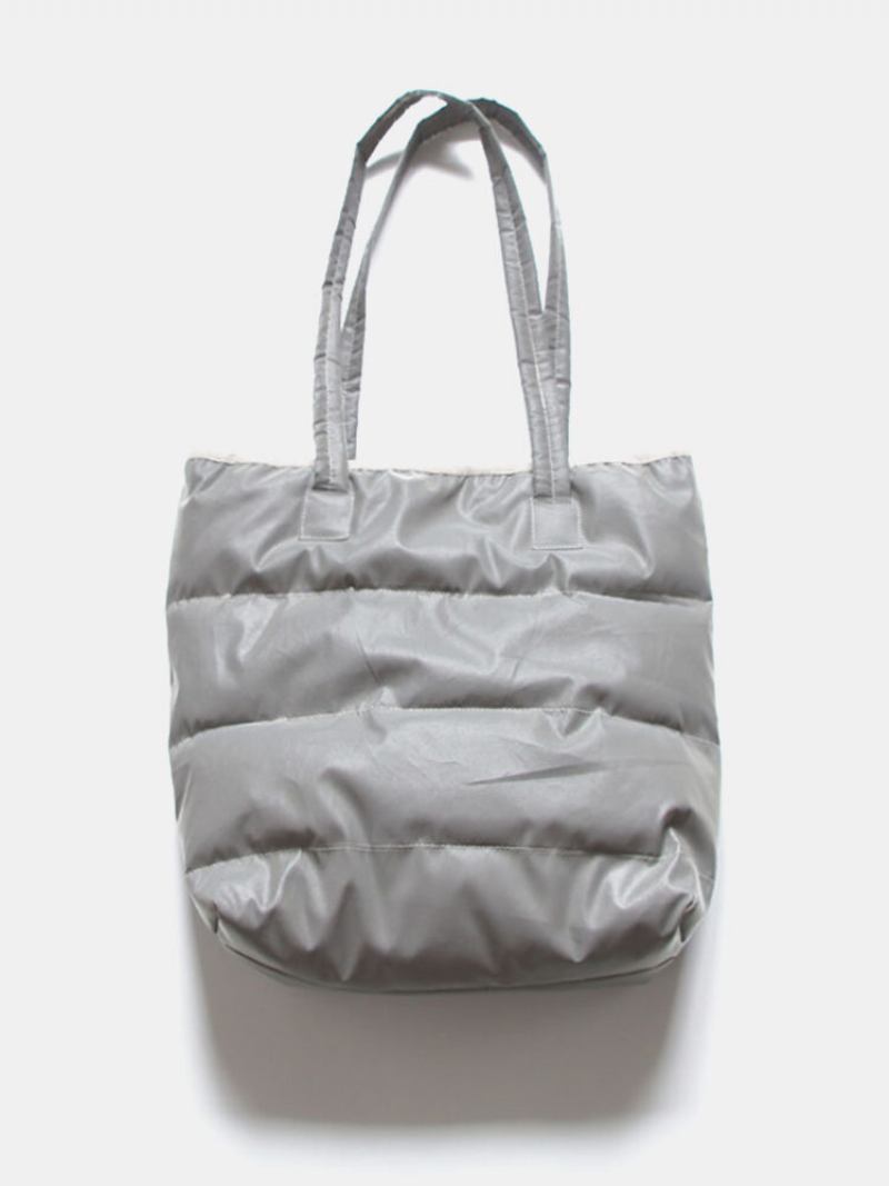 Ανδρικά Casual Καπιτονέ Νήμα Κεντήματος Reflective Filling Tote