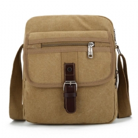 Ανδρική Μικρή Εξωτερική Ρετρό Τσάντα Casual Messenger Sport Canvas Crossbody