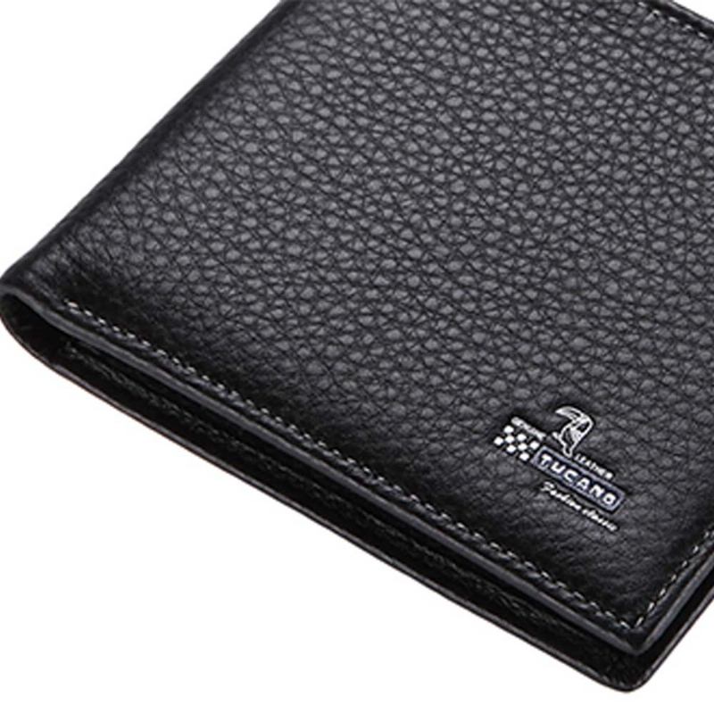 Bifold Side Flip Wallet High-end Business Men Ανδρικό Πορτοφόλι Πολυλειτουργική Τσάντα Ανδρών Ταξιδιωτικό Επιπλέον Χωρητικότητας