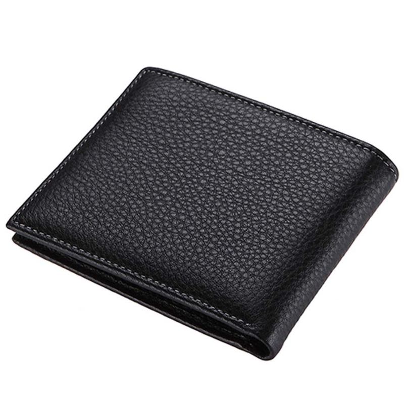 Bifold Side Flip Wallet High-end Business Men Ανδρικό Πορτοφόλι Πολυλειτουργική Τσάντα Ανδρών Ταξιδιωτικό Επιπλέον Χωρητικότητας