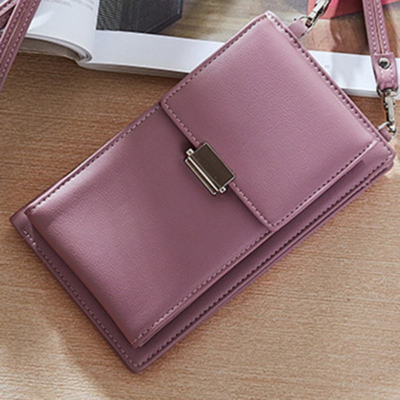 Candy Color Τσάντα Τηλεφώνου Πορτοφόλι Crossbody Τσάντες Ώμου Για Γυναίκες