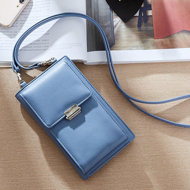 Candy Color Τσάντα Τηλεφώνου Πορτοφόλι Crossbody Τσάντες Ώμου Για Γυναίκες