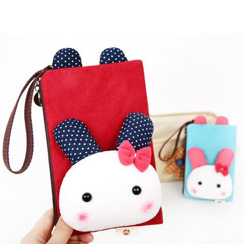 Cartoon Cute Style Coins Τσάντα 5.5 Ιντσών Τσάντες Clutch Με Θήκη Για Κάρτες