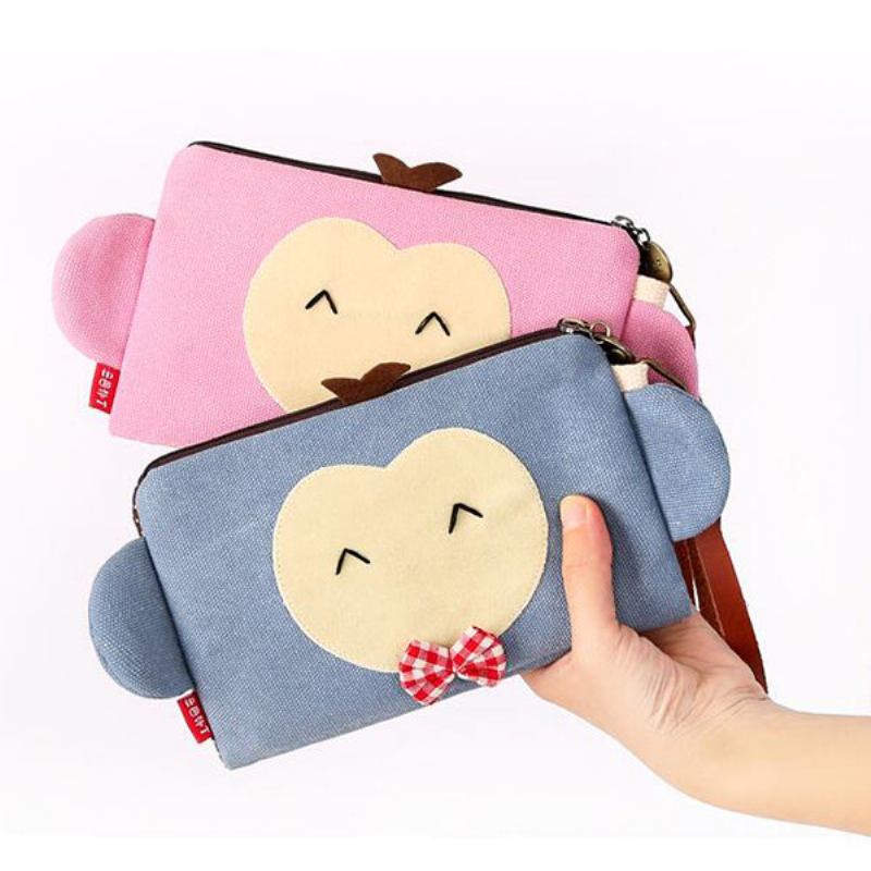 Cartoon Cute Style Coins Τσάντα 5.5 Ιντσών Τσάντες Clutch Με Θήκη Για Κάρτες