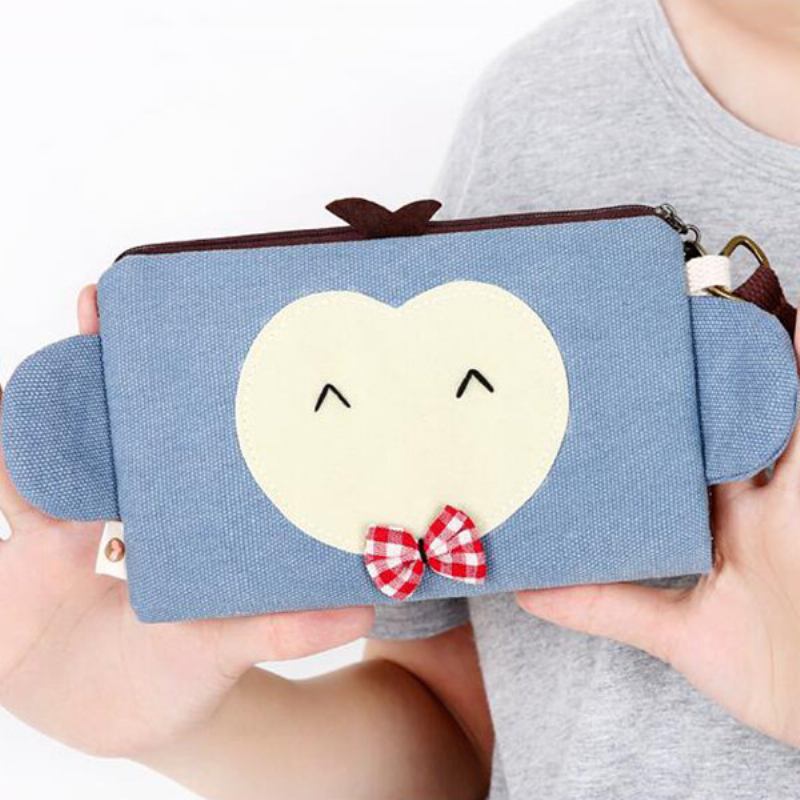 Cartoon Cute Style Coins Τσάντα 5.5 Ιντσών Τσάντες Clutch Με Θήκη Για Κάρτες