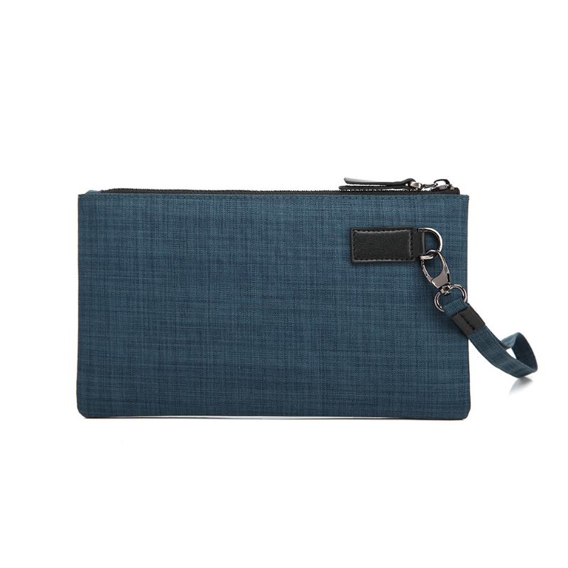 Clutch Bag Frosted Αδιάβροχο Υφασμάτινο Oxford Creative Μακρύ Πορτοφόλι Για Άνδρες Και Γυναίκες