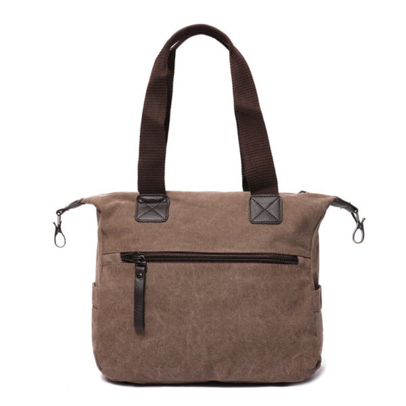 Ekphero Ανδρικές Γυναικείες Casual Canvas Multi-pocket Handbags Μαξιλάρι Τσάντα Χιαστί